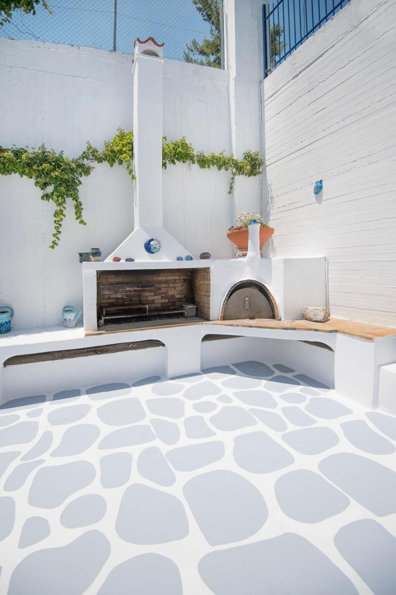 Blue Dream Seaside Villa With Superb Sea Views Kymi Exterior photo
